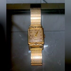 Vintage 60s Gold Watch
